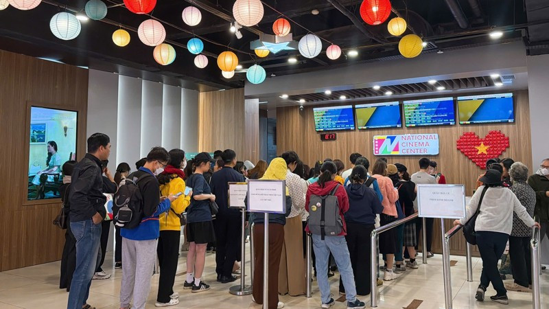 Vé xem phim được phát miễn phí tại Trung tâm chiếu phim quốc gia.