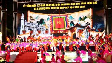 Chương trình tổng duyệt Lễ tưởng niệm 725 năm ngày mất Anh hùng dân tộc Trần Hưng Đạo và khai hội mùa thu Côn Sơn-Kiếp Bạc năm 2025.