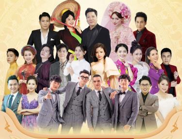 Chương trình quy tụ nhiều nghệ sĩ nổi tiếng.