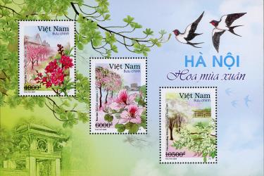 Bộ tem được giới thiệu.